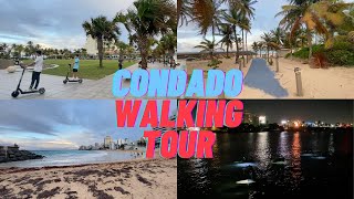 Condado Puerto Rico Walking Tour  Things to See and Do [upl. by Maribelle230]