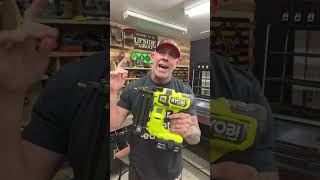 Ryobi 18 Volt Brad Nail Gun  The Best Cordless Ryobi Tool ever made [upl. by Knah811]