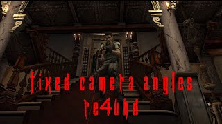 Fixed Camera angles  RE4UHD [upl. by Wrdna772]