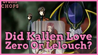 How Kallen’s Relationship With Lelouch Evolves Throughout Code Geass [upl. by Annuahsal]