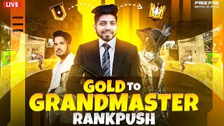 Free Fire Live GrandMaster Rank Pushing With Ajjubhai amp Amitbhai [upl. by Pasquale460]