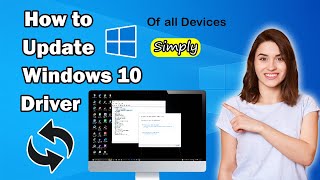 How to Update Driver in Windows 10 💻 [upl. by Eberly]