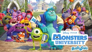 Tamil Dubbed Animation Movie  Monsters University 2013  Disney Tamil Dubbed Animation Movie [upl. by Dorrej]