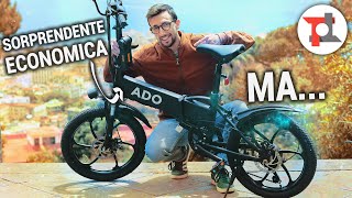 HO SCOPERTO LA MIGLIOR BICI ELETTRICA ECONOMICA del 2021 ADO A20  PROMO [upl. by Ardnalahs325]