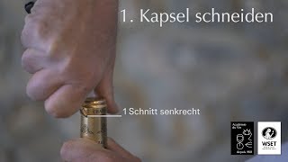 Weinflaschen öffnen wie ein Sommelier [upl. by Guerin]