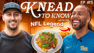 Pasta with Larry Fitzgerald  Knead to Know with Peters Pasta Episode 5 [upl. by Gere]