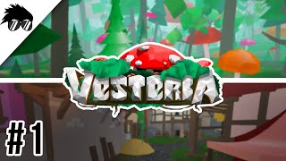 Lets Play Vesteria  New Beginnings  Episode 1 Roblox [upl. by Naivatco]