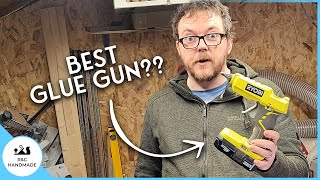 Ryobi Cordless Glue Gun  The Best Cordless Glue Gun for Crafts and Woodworking [upl. by Benoite]