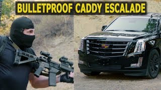 Armored Cadillac Escalade Beast Will Stop Bullets For 350000 [upl. by Rosemari]