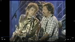 Bob Dylan w Bruce Springsteen full set video Rock And Roll Hall Of Fame Opening  Cleveland 1995 [upl. by Aerdnahc356]