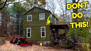 Abandoned Tiny House Tour and Why we are tearing it down [upl. by Sokcin]