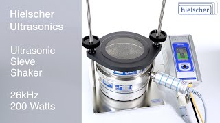 Ultrasonic Sieve Shaker  Hielscher Ultrasonics [upl. by Ayocat895]