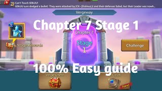 Lords mobile Vergeway chapter 7 Stage 1 easiest guide [upl. by Samaj723]