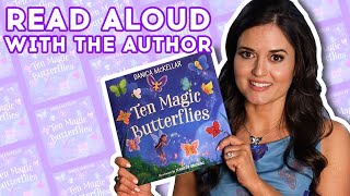 Ten Magic Butterflies  Read Aloud Picture Book  Brightly Storytime [upl. by Adlesirhc128]