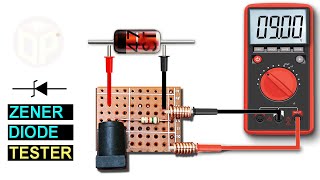 How to measure zener diode by multimeter using Zener Diode Tester [upl. by Emirac]