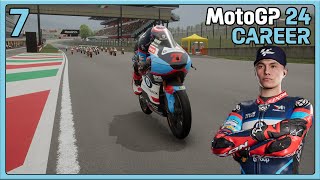 MotoGP 24 Career Mode Part 7 HAVE A FRUSTRATING ROUND  Italian GP [upl. by Mullac]