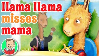 Read Aloud 🦙🏫 LLAMA LLAMA MISSES MAMA  Story Book for Kids [upl. by Anoik]