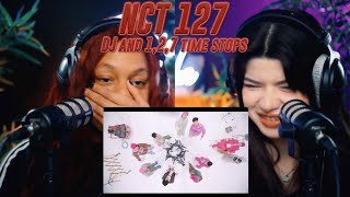 NCT 127 엔시티 127 DJ Track Video and 1 2 7 Time Stops Selffilmed MV reaction [upl. by Cyb]