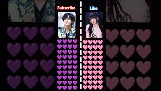 Kim Taehyung vs Lisa 💜🩷️ shortvideo trending viral bts blackpink kimtaehyung lisa [upl. by Adeehsar]