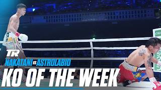 Junto Nakatani Finishes Vincent Astrolabio In One Round  KO OF THE WEEK [upl. by Aner]