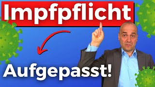 Impfpflicht  Freistellung unwirksam Urteil [upl. by Nrek]