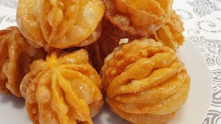 АВТОРСКИЙ РЕЦЕПТ Вкусный ЧАК ЧАК Тающий во ртуOgizda erib ketadigan gulli ЧАК ЧАК Chak Chak [upl. by Roze693]