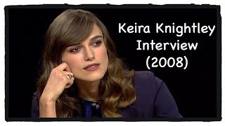 Keira Knightley Interview The Duchess Charlie Rose 2008 [upl. by Constantia]