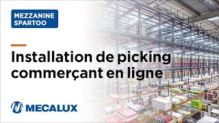 Une installation de picking pour le commerçant en ligne Spartoo [upl. by Rawdin]