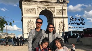 Arc de Triomphe  Paris France [upl. by Herculie]