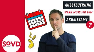 Aussteuerung  wann muss ich zum Arbeitsamt [upl. by Seidel]