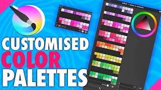 KRITA  How To use Customized Color Palettes  Beginner Friendly Digital Art Tutorial Guide [upl. by Farny77]