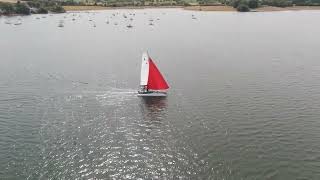 The Astus 205 trailer trimaran under sail at Rutland Water [upl. by Katheryn456]