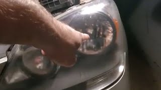 Headlamp Bulb Replacement 05 Honda Odyssey [upl. by Atsillak158]