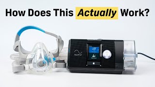 How Does a CPAP Machine Work  Sleep Apnea Therapies Explained [upl. by Nessej698]