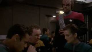 DS9 Worfs seat To the Death [upl. by Nodmac216]