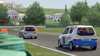 Assetto Corsa  Fiat Seicento Kit A0 WIP  Enna Pergusa Rally Show 2012 [upl. by Mattie]