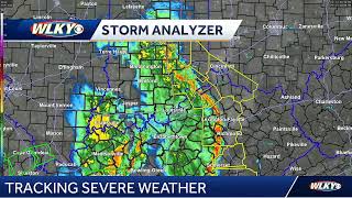 LIVE Tracking severe weather [upl. by Eneroc]