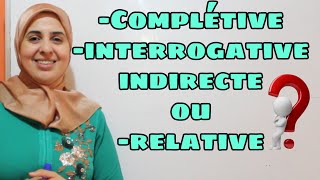 Subordonnées complétive interrogative indirecte et relative [upl. by Comyns]