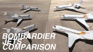 Top 5 Bombardier Jets Comparison  Price amp Specs [upl. by Jose889]