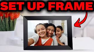 Frameo Digital Frame Setup Tutorial 2025 Everything You Need To Know [upl. by Paschasia]