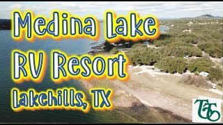 Medina Lake Lakehills TX  Thousand Trails RV Resort [upl. by Oicnerual32]