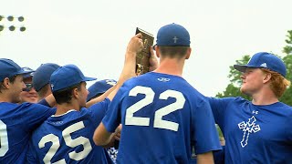 Colgan baseball returns to state tournament [upl. by Wolram]