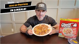 How I Eat 160g of Protein in 3 Meals [upl. by Khalid]