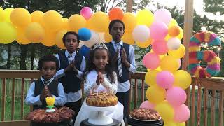 Melkam lidet Ethiopian Orthodox Church birthday mezmur [upl. by Nairolf]