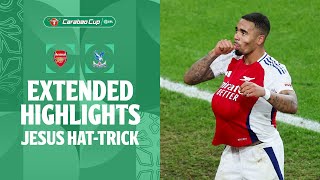 FIVE GOAL THRILLER  Arsenal v Crystal Palace extended highlights [upl. by Byran602]