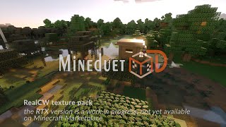 RealCW with RTX Minecraft texture pack [upl. by Eitsym626]