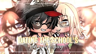 🏀Dating The Schools Popular Guy  GLMM  Love Story  Gacha Life Mini Movie 🏀 [upl. by Ellenhoj]