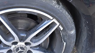 Can We Even Fix This Alloy Wheel welding buckle repair and diamond cut [upl. by Ateloj372]