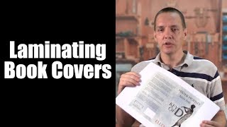 Tutorial How To Laminate DIY Book Covers [upl. by Balbur79]