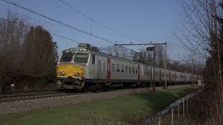 Treinspot Belgische MS75 in en bij Roosendaal  SpoorwegenTV [upl. by Glick]